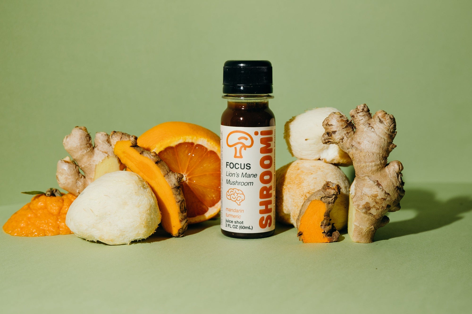 Brain Boosting Mandarin Turmeric Shot